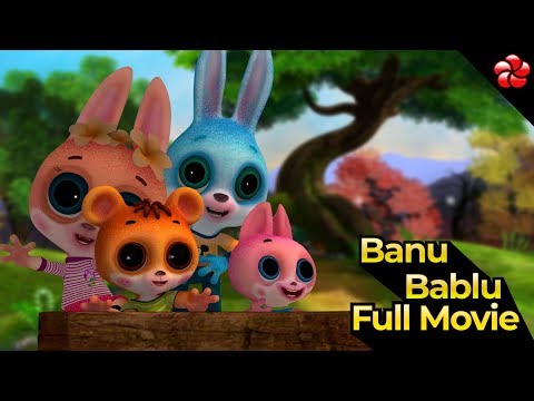 Banu+Bablu ♥ Full Malayalam Cartoon Movie after Kathu & Pupi