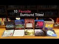 10 Favorite Surround Titles (Any Format) Genesis, Metallica, The Police, Yes, Roger Waters and more.
