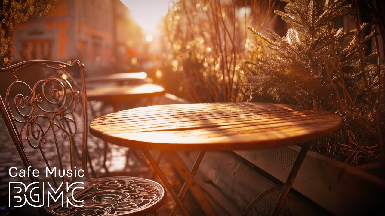 Slow & Sweet Bossa Nova 🍂 Warm Autumn Cafe Ambience for Relaxing, Study & Work