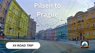 Pilsen to Prague - A x4 Road Trip Across Bohemia