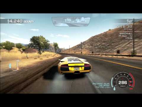 Need For Speed Hot Pursuit | Foot To The Floor - 7:15.25 | Race