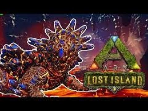 Como conseguir huevo de magmasaurio facil y que come Ark Lost Island