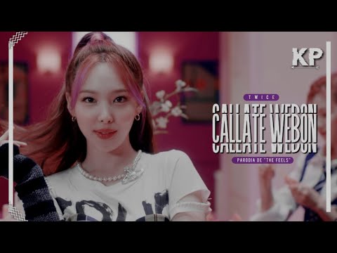“CÁLLATE WEBON“ - TWICE [THE FEELS PARODIA] #thefeels  #twice #parodia