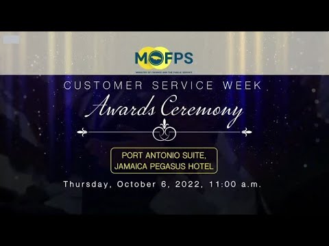 JISTV Ministry of Finance and the Public Service Customer Service Week Awards Ceremony