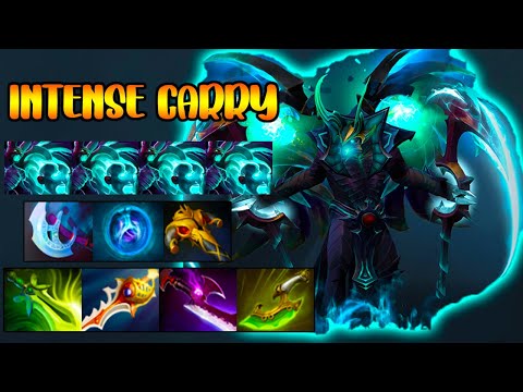 THE MOST TERIFY CARRY - INTENSE TERORBLADE - FULL TEAM FIGHT - DOTA 2 GAMEPLAY