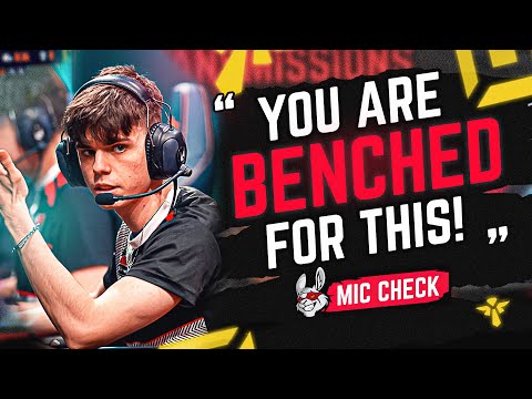 "You Will Get Benched For This" | Misfits LEC Voice comms