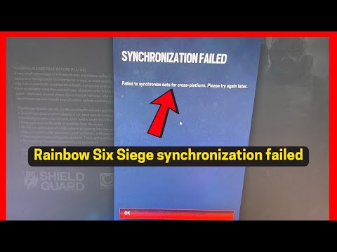 Fix Rainbow Six Siege synchronization failed