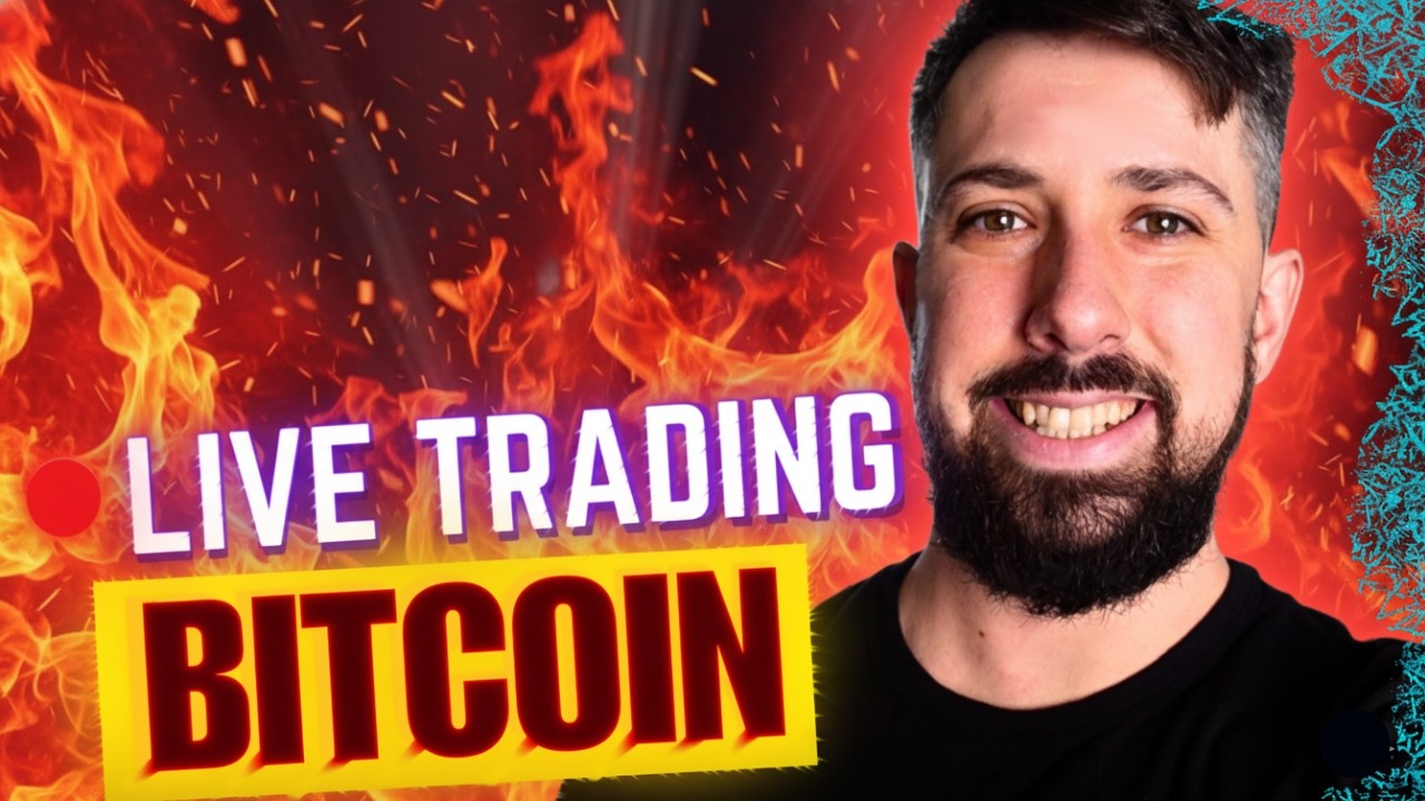 🔋LIVE BITCOIN TRADING 📉📈  Crypto and Market Analysis