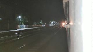 preview picture of video '12909 Mumbai Bandra -Hazrat Nizamuddin Garib Rath Express overtaking Nagpur-Jaipur Exp at Vikramgarh'