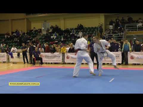 WKO Ukraine Cup 2017 - Final -95 Zagorbensky Liubomir (Lviv, aka) - Zavertany Alexey (Chernigov)