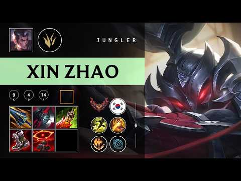 Xin Zhao Jungle vs Lee Sin - KR Grandmaster Patch 26.03