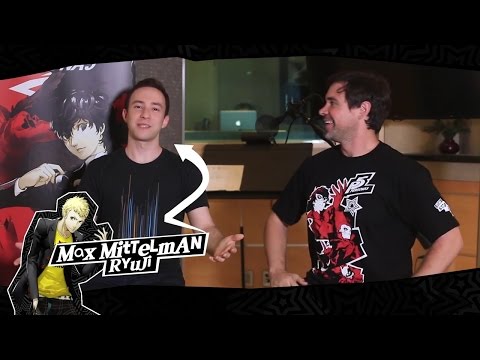 Persona 5 Presents...Max Mittelman Talks About Playing Ryuji Sakamoto!