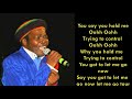 Eric Donaldson You Got To Let Me Go Lyrics
