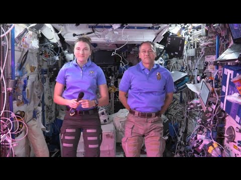 Expedition 66 Space Station Astronauts Answer Wisconsin Student Questions - Feb. 3, 2022