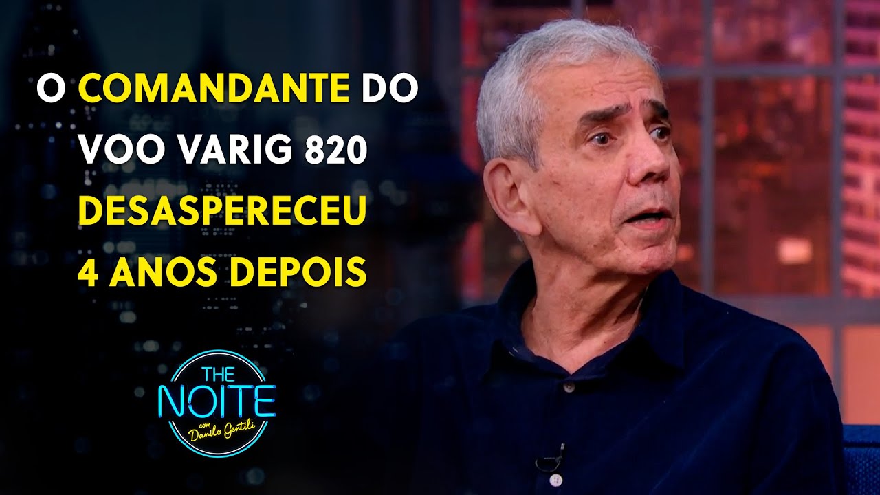 Sobrevivente conta detalhes de desaparecimento de piloto do voo Varig 820 | The Noite (19/07/23)