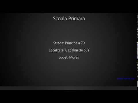 Scoala Primara Capalna de Sus