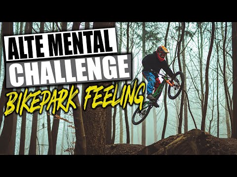 Bikepark Feeling im Winter -  Neue Mental Challenge Halde MTB Sprünge - Canyon Torque 7.0