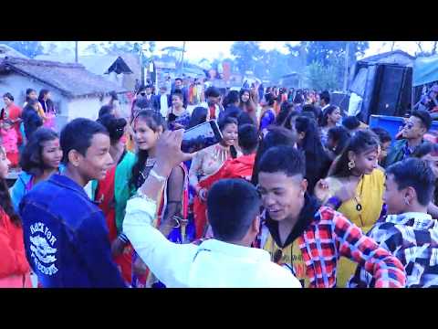 #tharu_wedding सबै भन्दा खत्रा ग्रुप थारु  DJ  Dance ठिटाठिटी को जवानी