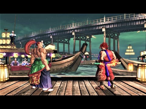 LEVEL 5 Genjuro Kibagami VS Kazuki Kazama Samurai Shodown HARDEST BATTLE MATCH