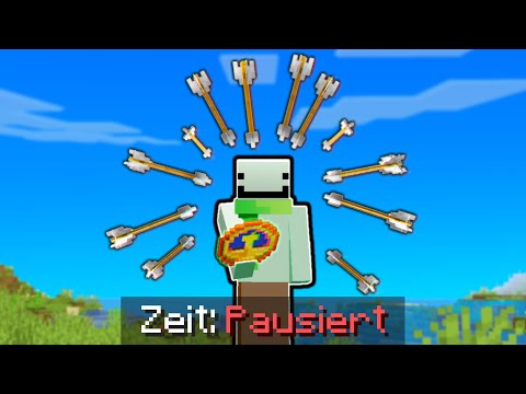 Minecraft, aber ich kann die Zeit Stoppen