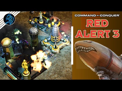 Red Alert 3 - Soviets vs 5 brutal AI - FFA