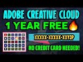 How To Get Adobe Creative Cloud 12 Months For Free No Credit Card No Trial