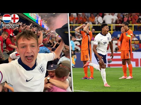 ENGLAND SCORE 90+1 GOAL to REACH EURO 2024 FINAL