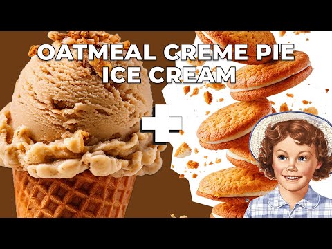 This OATMEAL CREME PIE Ice Cream Is Unreal!