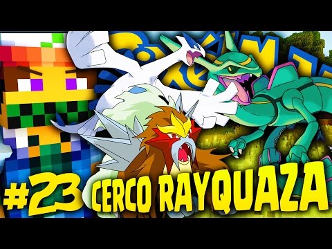 CAMPERO PER RAYQUAZA TROVO ENTEI E LUGIA - Minecraft PIXELMON ITA EP 24