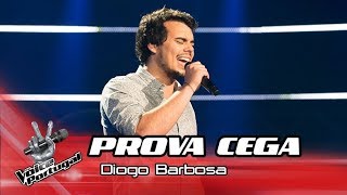 Diogo Barbosa - &quot;I Believe I Can Fly&quot; | Prova Cega | The Voice Portugal