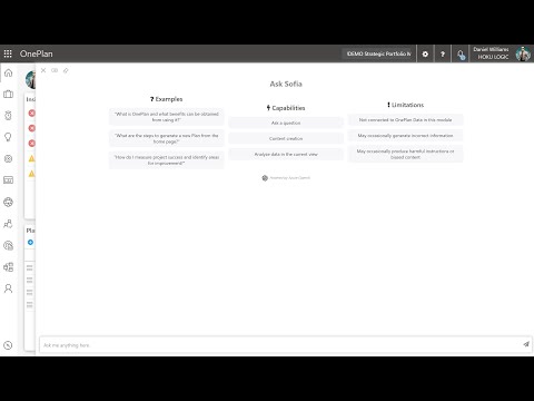 OnePlan’s Sofia GPT in Action – A Quick Demo for Managers