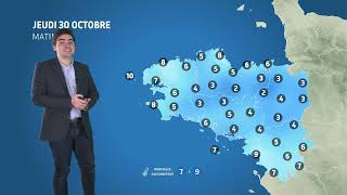Illustration de l'actualité La météo de votre jeudi 30 octobre 2025