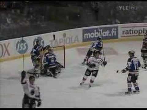 Rob Hisey scores an amazing goal in Finnish Elite league