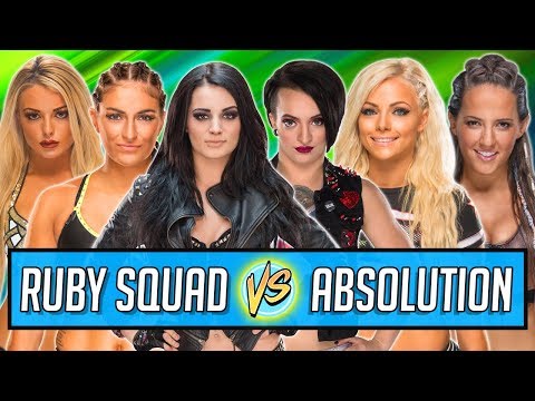 Paige & Mandy Rose & Sonya Deville vs Ruby Riot & Liv Morgan Sarah Logan | Absolution vs. Riot Squad