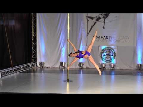 PoleArt Hungary - IPSF Artistic 2017 - Brigitta Kőnig  - Semi-Pro Women