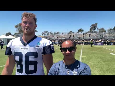 40 Camp Strides: Luke Schoonmaker | Dallas Cowboys 2025