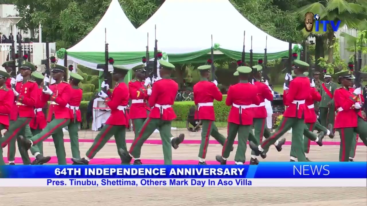 64th Independence Anniversary: Pres. Tinubu, Shettima, Others Mark Day In Aso Villa