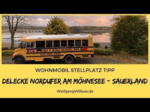 Wohnmobil Stellplatz Tipp Möhnesee Sauerland