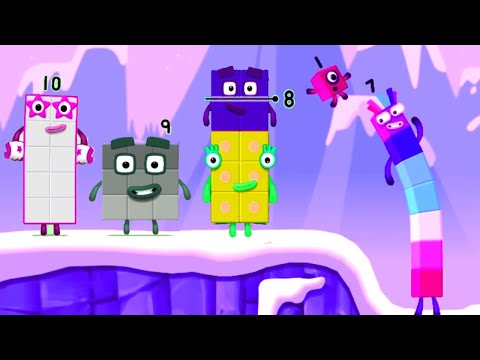 Numberblocks Learning Academy #119 - Numberblocks 9 8 1 - Numberblocks Magic Run -Numberblocks Game