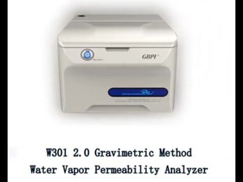 2.0 W301 Water Vapor Permeability Analyzer ---Gravimetric Method.