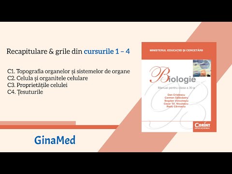 Biologie CORINT: Recapitulare & grile din cursurile 1 - 4 - LIVE ADMITERE MEDICINĂ