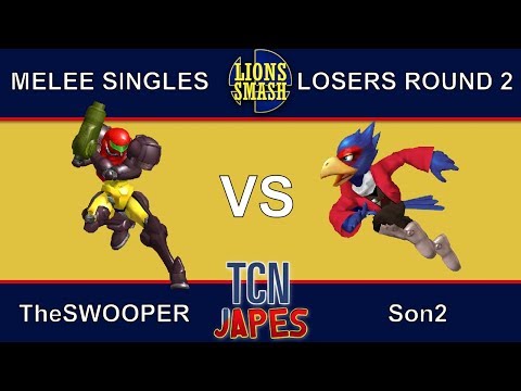 TCNJapes 3 SSBM Singles - TheSWOOPER (Samus) vs. Son2 (Falco) - Losers Round 2