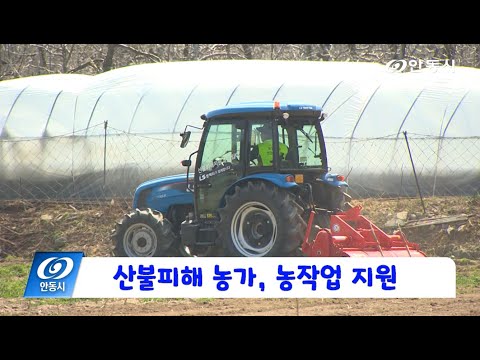 [안동 현장 리포트] 4월 8일, 산불피해 농가 농작업 지원
