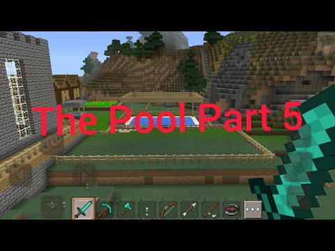 Playing Fake Minecraft, Minicraft 2020 Mobile Survival. Episode 249 - The Pool Part 5