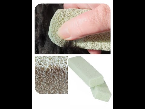 YouTube video about: How to use a stripping stone on a dog?