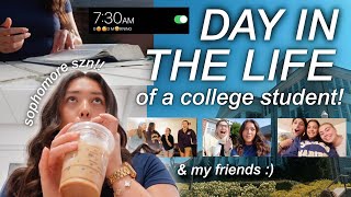 COLLEGE DAY IN THE LIFE VLOG @ JMU! (ft. my friends!)