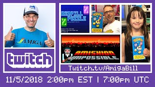 11/5/2018 New Commodore Amiga Indie Games & New C64 Game RodMan with Tim Drew
