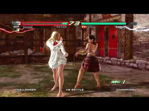 Tekken 6 Zafina Destroys Lili(Barefoot)