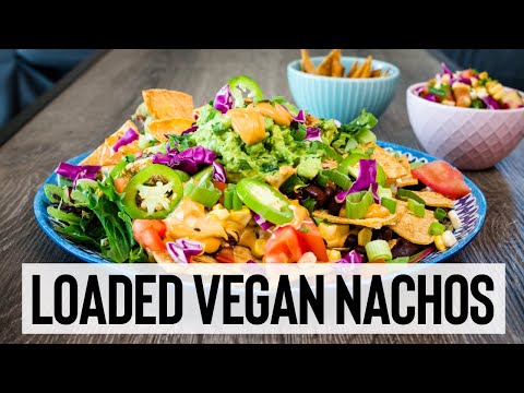 LOADED VEGAN NACHOS | EASY & HEALTHY | Vegan Michele