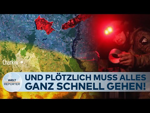 UKRAINE-KRIEG - Charkiw-Front "Wenn sie wüssten, dass wir hier sind - die Konsequenzen wären fatal!"